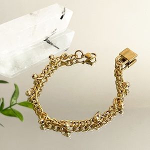 ♥️✨🔒🎁✨Stainless Steel bracelet ✨ padlock 🔒